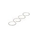 BAGUE A LAMELLES JEU DE 4 PIECES IAM